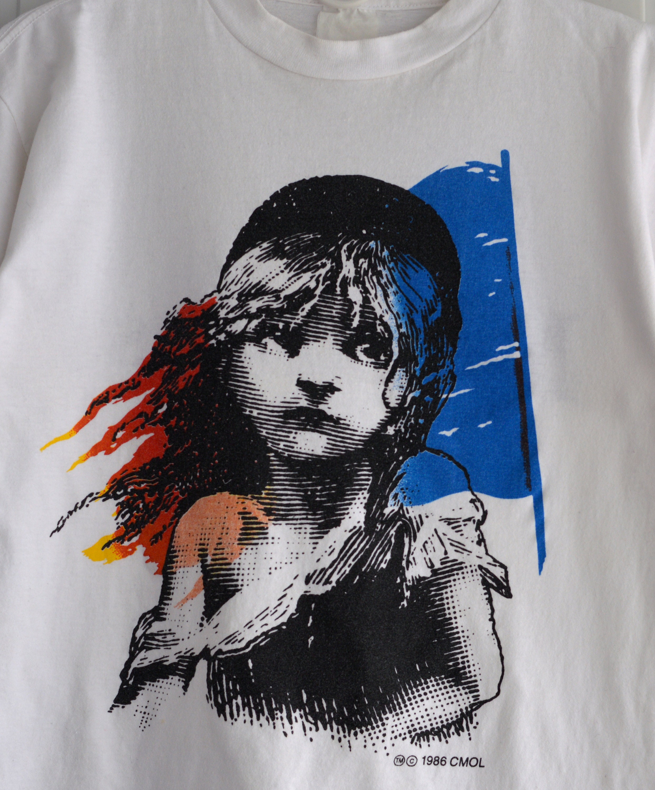 Vintage 1986 Les Miserables London T 