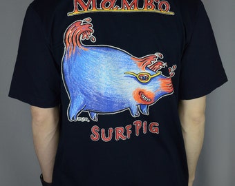 Vintage Mambo Surf Pig t shirt