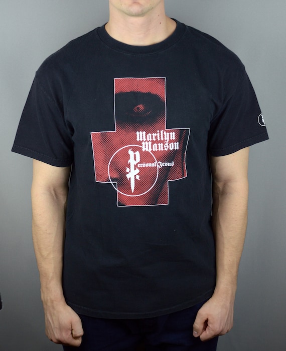 Vintage Marilyn Manson Personal Jesus t shirt