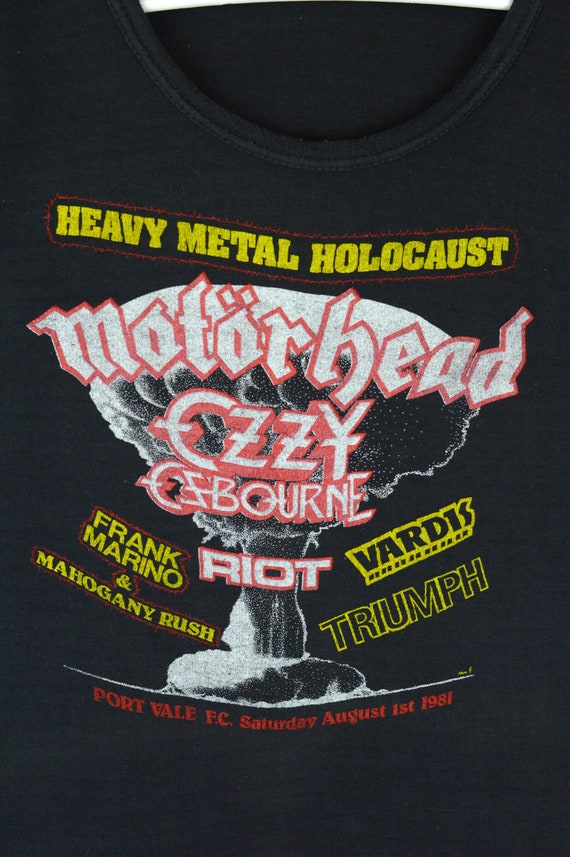 Vintage Motorhead Ozzy Osbourne Riot Heavy Metal 1981 T Shirt - Etsy