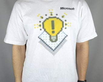 Vintage Microsoft 90s t shirt