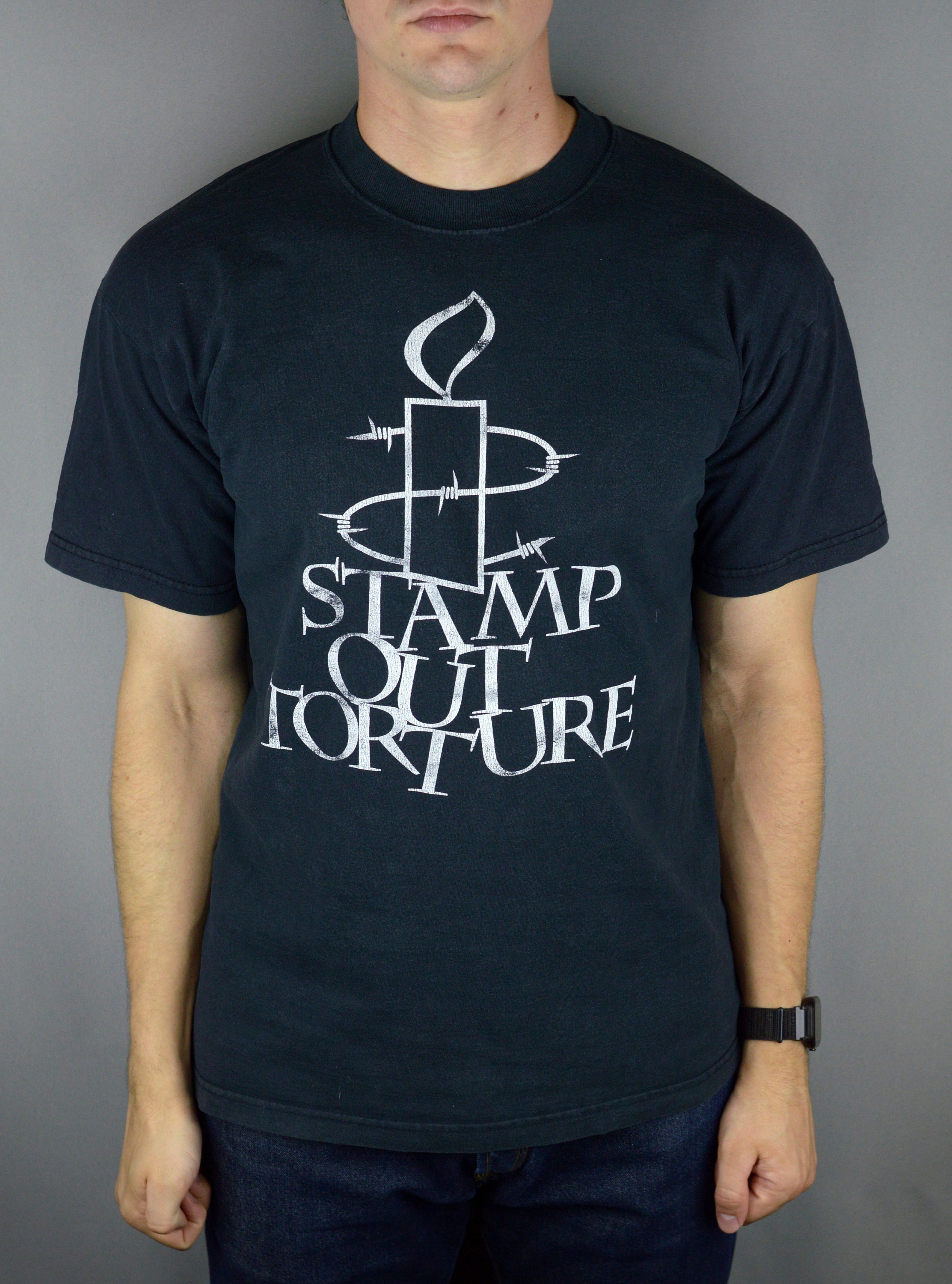 Vintage Amnesty International 90s T 
