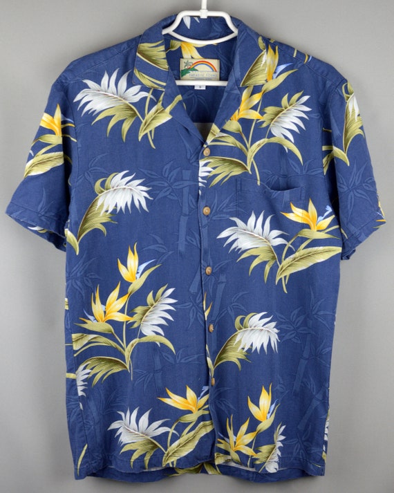 Vintage Paradise Found Magnum Hawaiian 80s shirt … - image 1