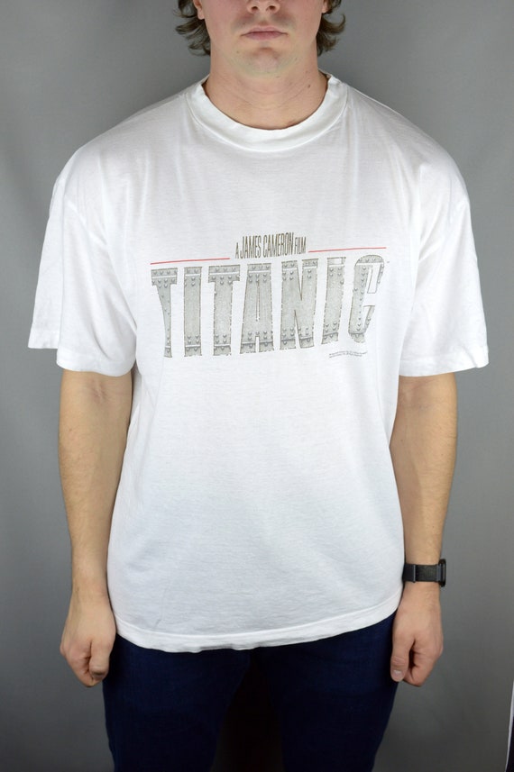 Vintage Titanic a James Cameron Film 1997 t shirt