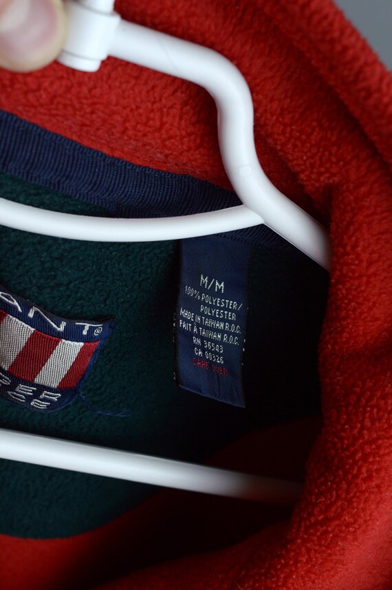 Vintage Gant USA fleece Gem