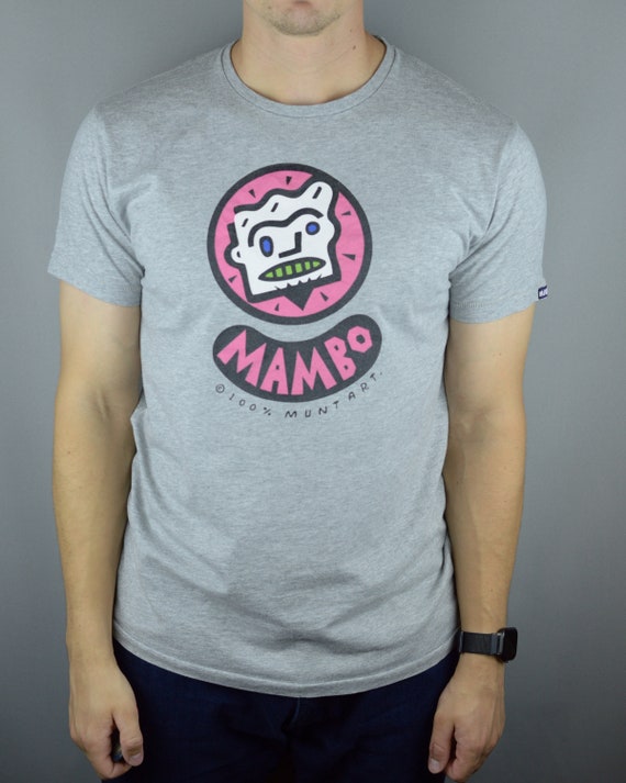 Vintage Mambo 100% Munt ART t shirt (Single Stitch