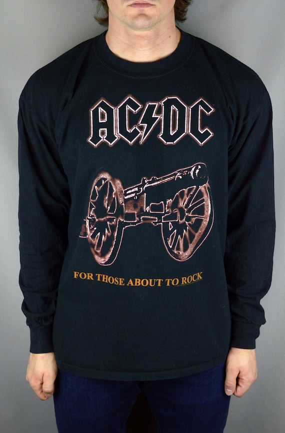 Afstå Vidner Diktere Vintage AC DC for Those About to Rock 2001 Longsleeve T Shirt - Etsy