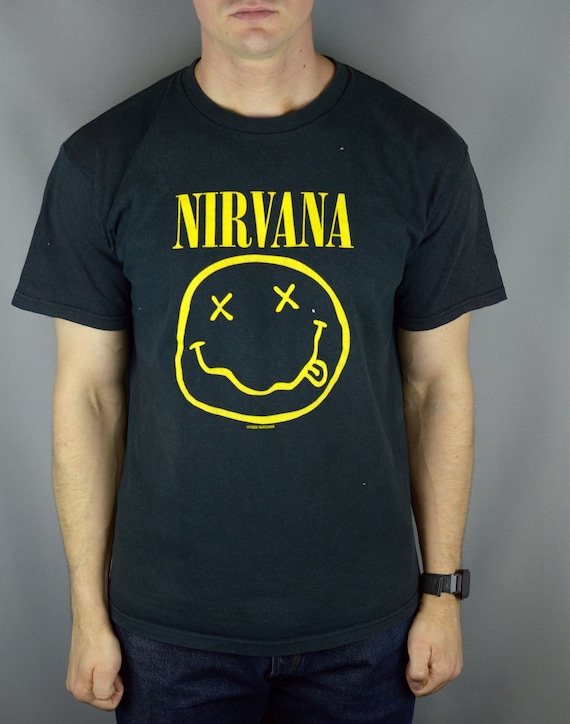 Vintage Nirvana Smile 1992 t shirt - image 1