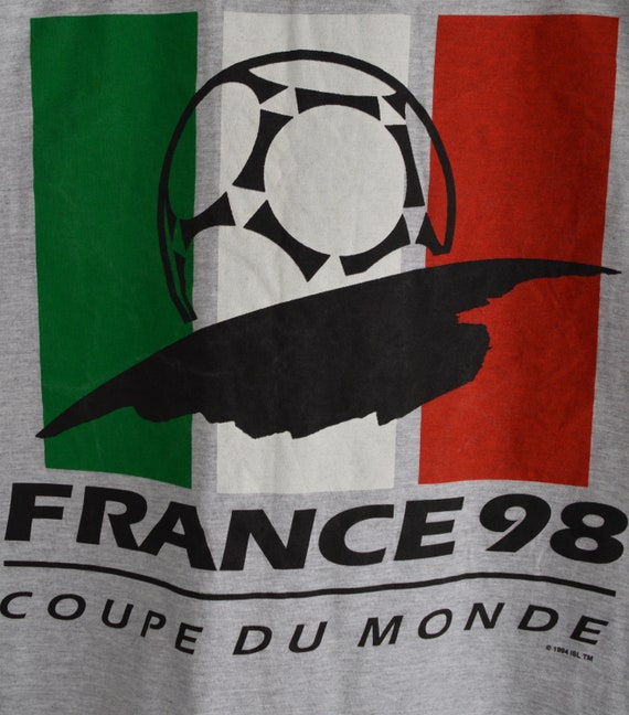 Vintage France 98 Coupe Du Monde T Shirt Etsy