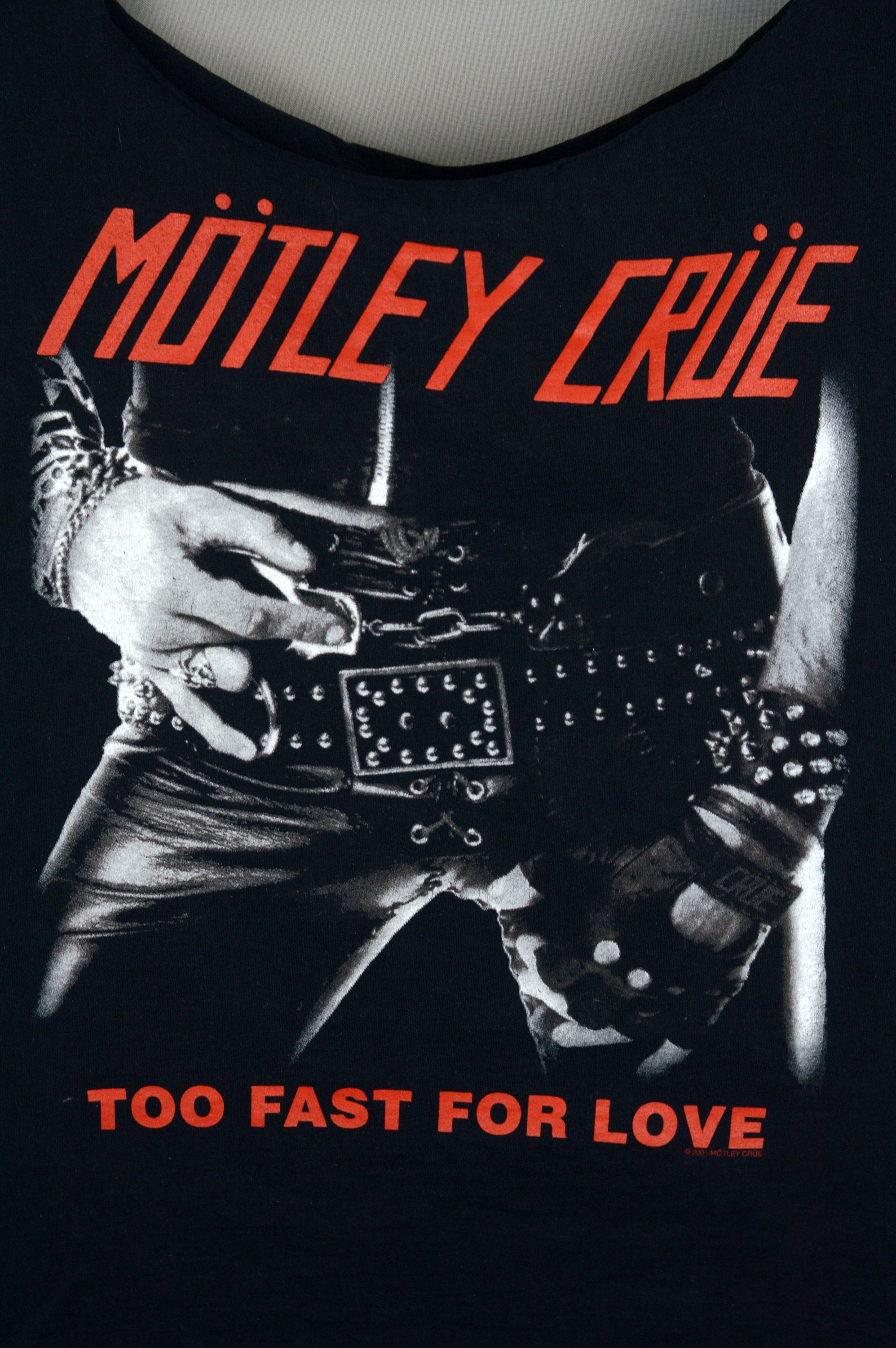 Vintage Motley Crue Too Fast for Love 