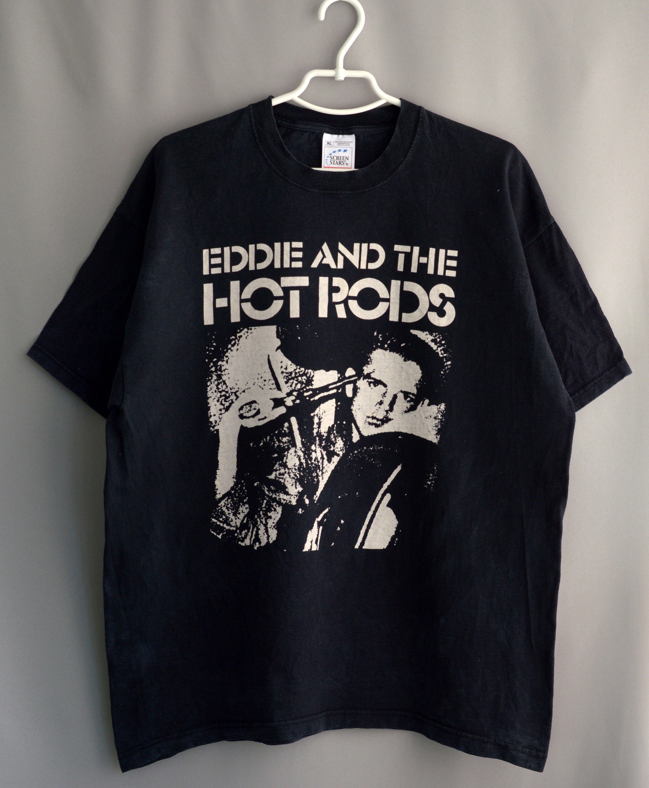Vintage 90s Eddie and the Hot Rods T Shirt - Etsy