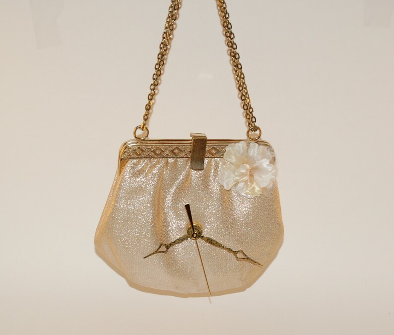 Vintage Purse Clock Etsy