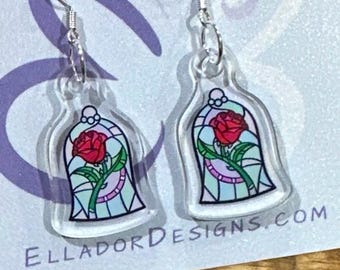 Enchanted Rose Earrings