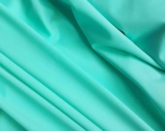 Carvico Vita Econyl Swimwear Fabric – Sustainable Italian Lycra for Bikini, Activewear & Dancewear Sewing - mint green