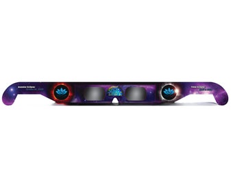 Solar Eclipse Glasses | Sun Gazing Glasses | ISO and CE Certified Glasses | Eye Protection from Viewing Sun | Partial Eclipse Glasses