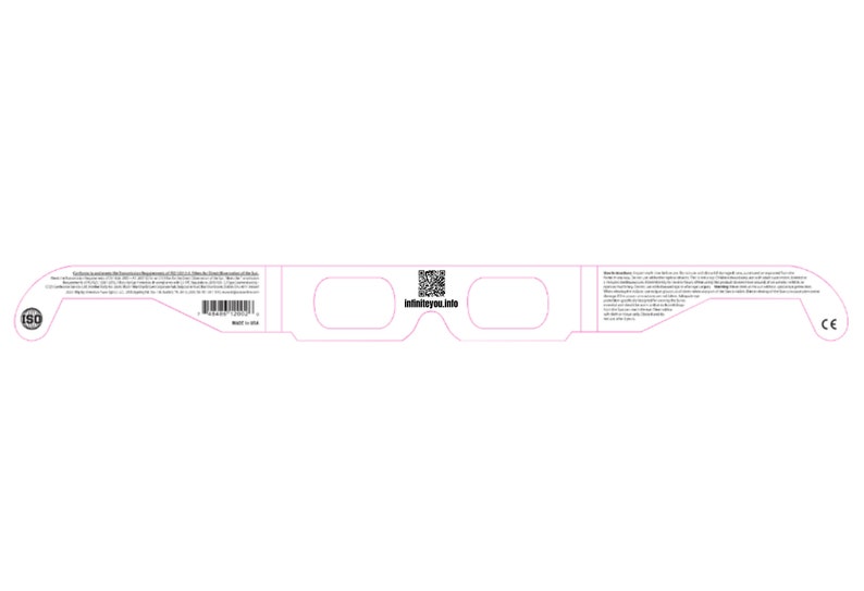 Sun Gazing Glasses ISO and CE Certified Glasses Eye Protection from Viewing Sun image 6