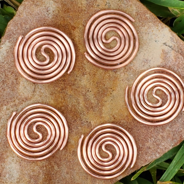 Medium Copper Coil Spirals: Orgone Creation Tools | Energy Amplifier | Resin Tools | Orgonite Tools | Items for Orgone