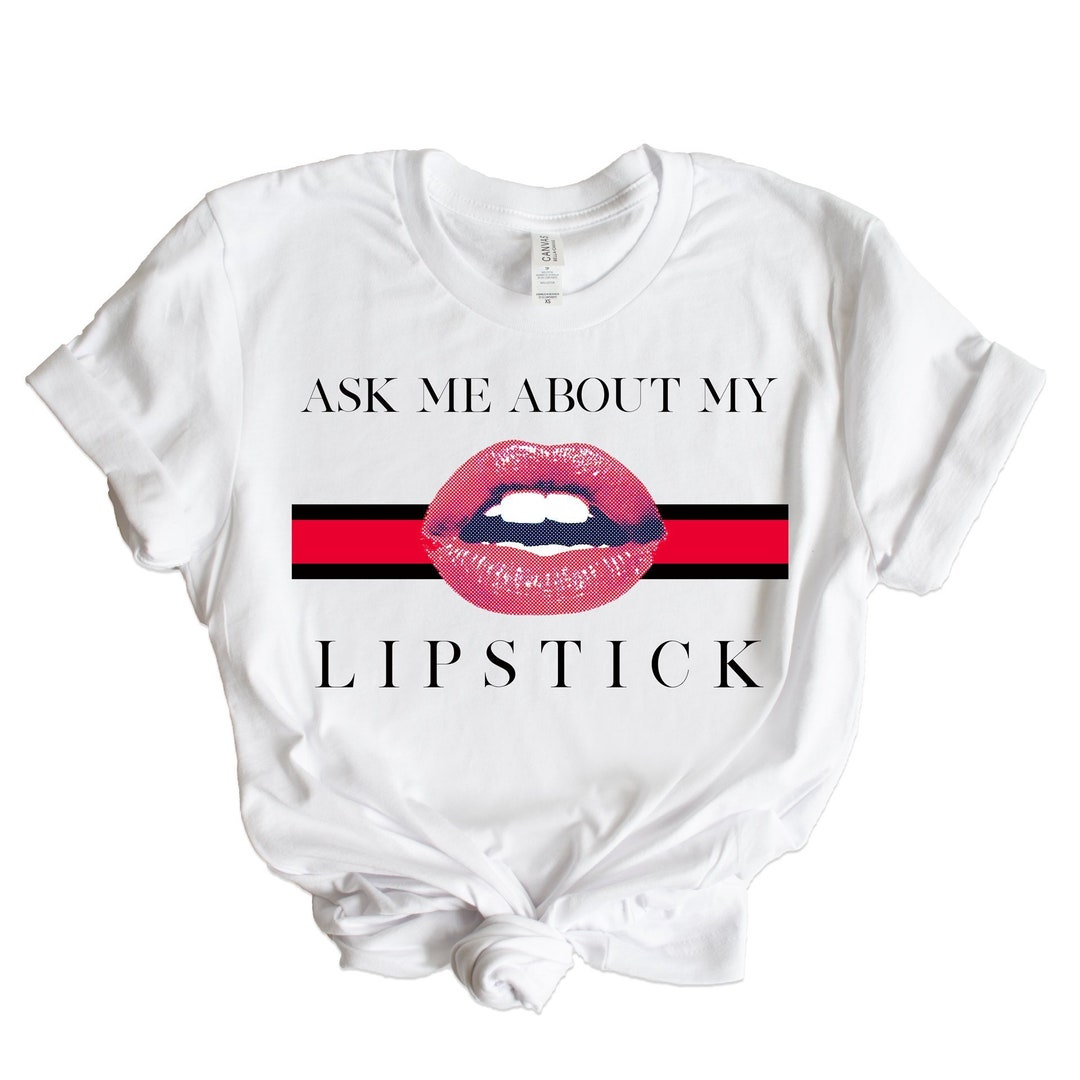Lipstick Tshirt Lipsense Beauty Consultant Tee Lip Business Shirt Lips
