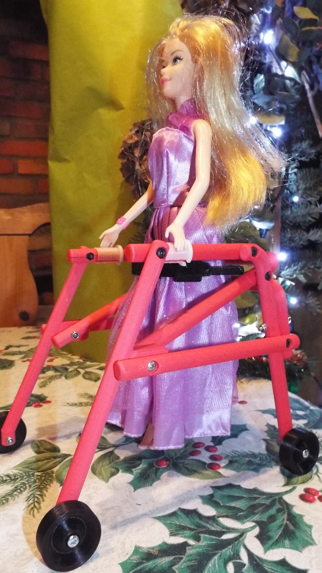 Dolls barbie Size Disability Walker Etsy