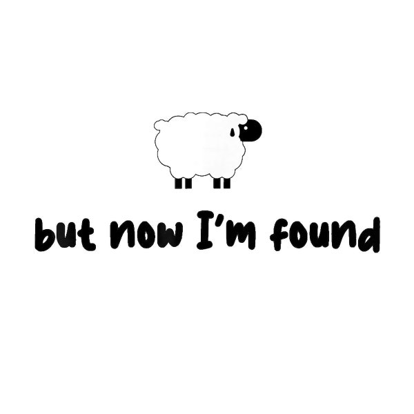 Sheep But Now I'm Found Digital PNG