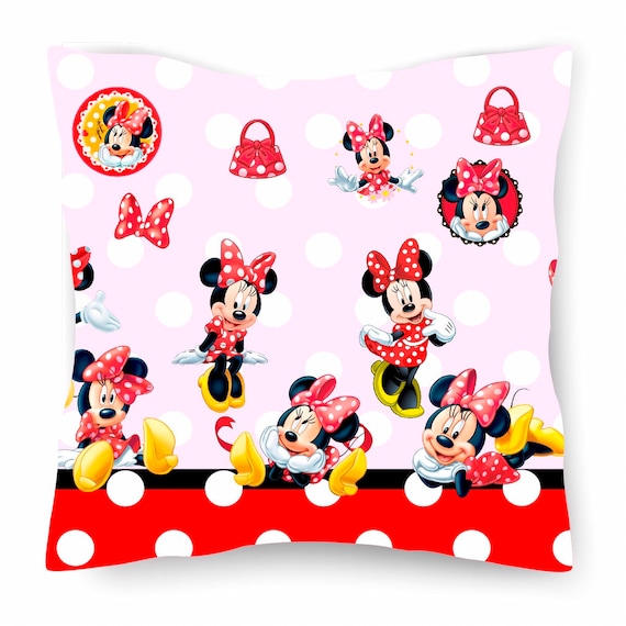 Minnie Mouse Disney Pillowcase Minnie Mouse Large Throw Pillow