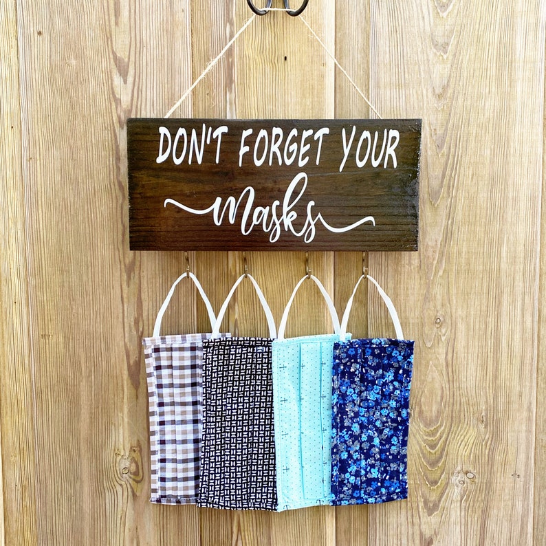 Face Mask Hanger Face Mask Holder Face Holder for Wall Mask Etsy