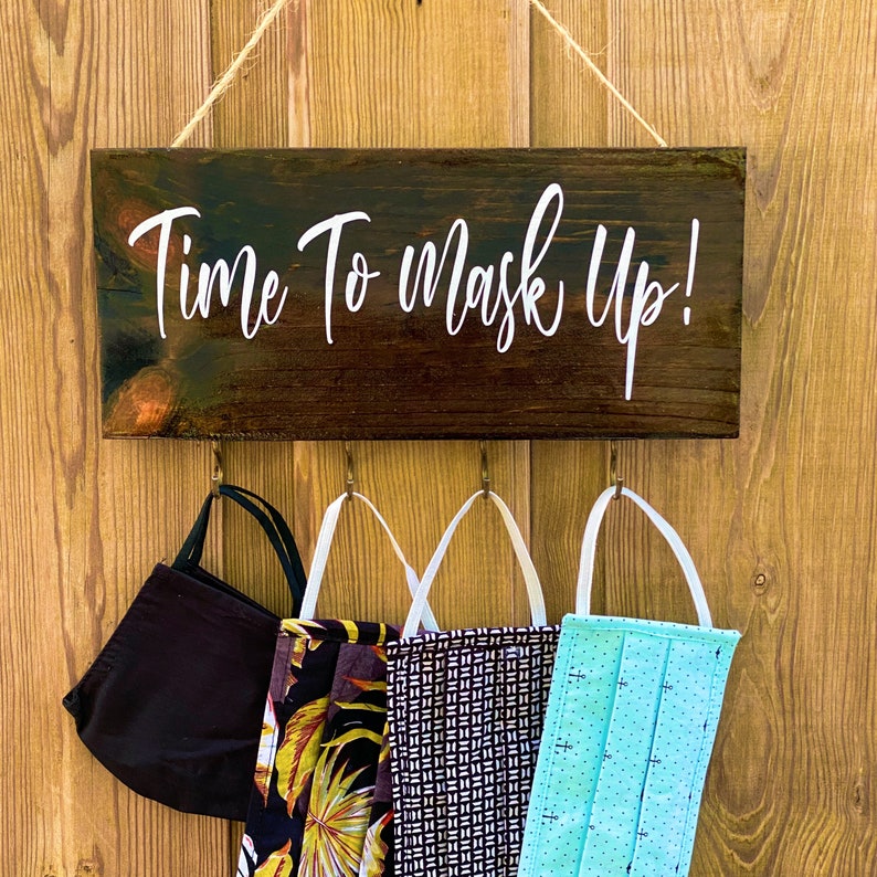 Face Mask Hanger Face Mask Holder Face Holder for Wall Mask Etsy