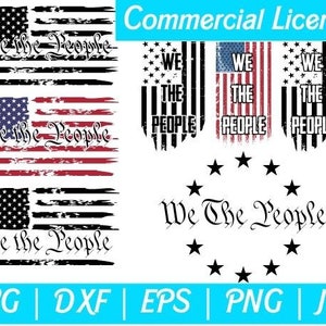 We The People SVG, Commercial Use, Instant Download, Constitution, United States Constitution, Cutting File, Cricut, Cut File, Silhouette