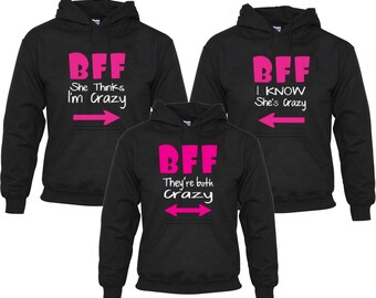 best friends hoodies