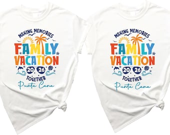 Personalized Family Vacation Making memories Together Cruise Trip 2026 Your family name Family Reunion matching shirts