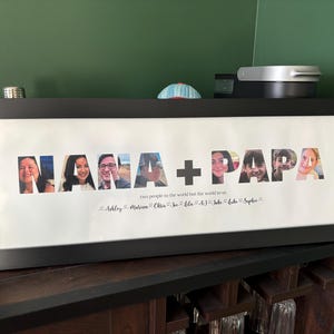 Custom Photo Name (poster)