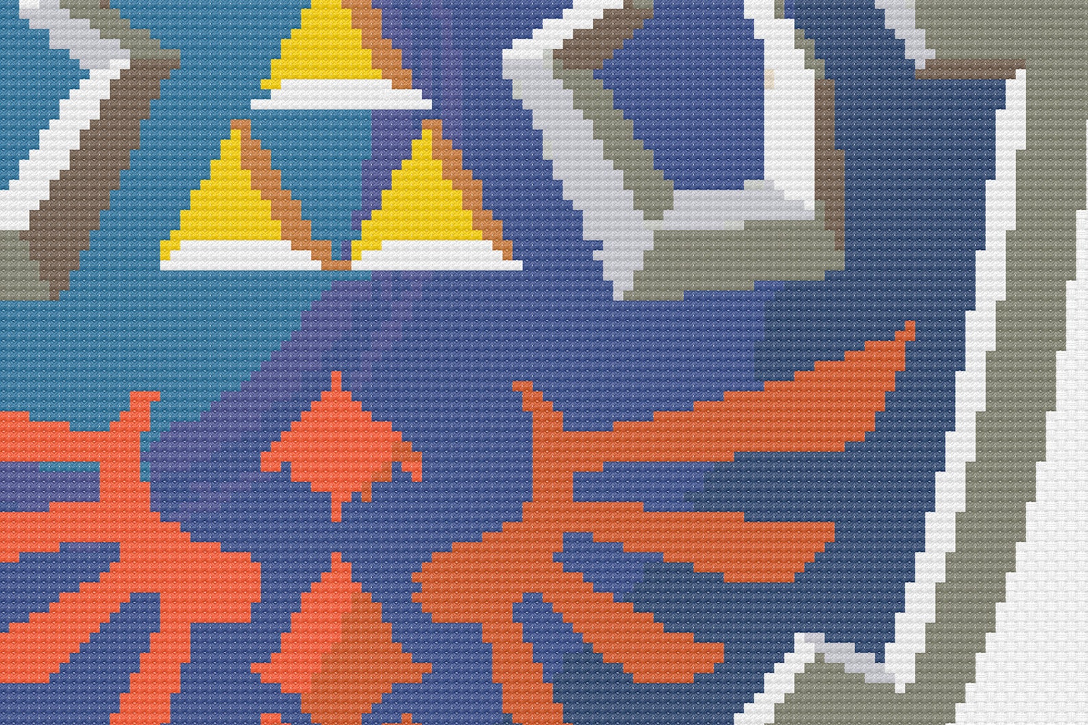 Legend Of Zelda Cross Stitch Pattern Link's Hyrule Shield | Etsy