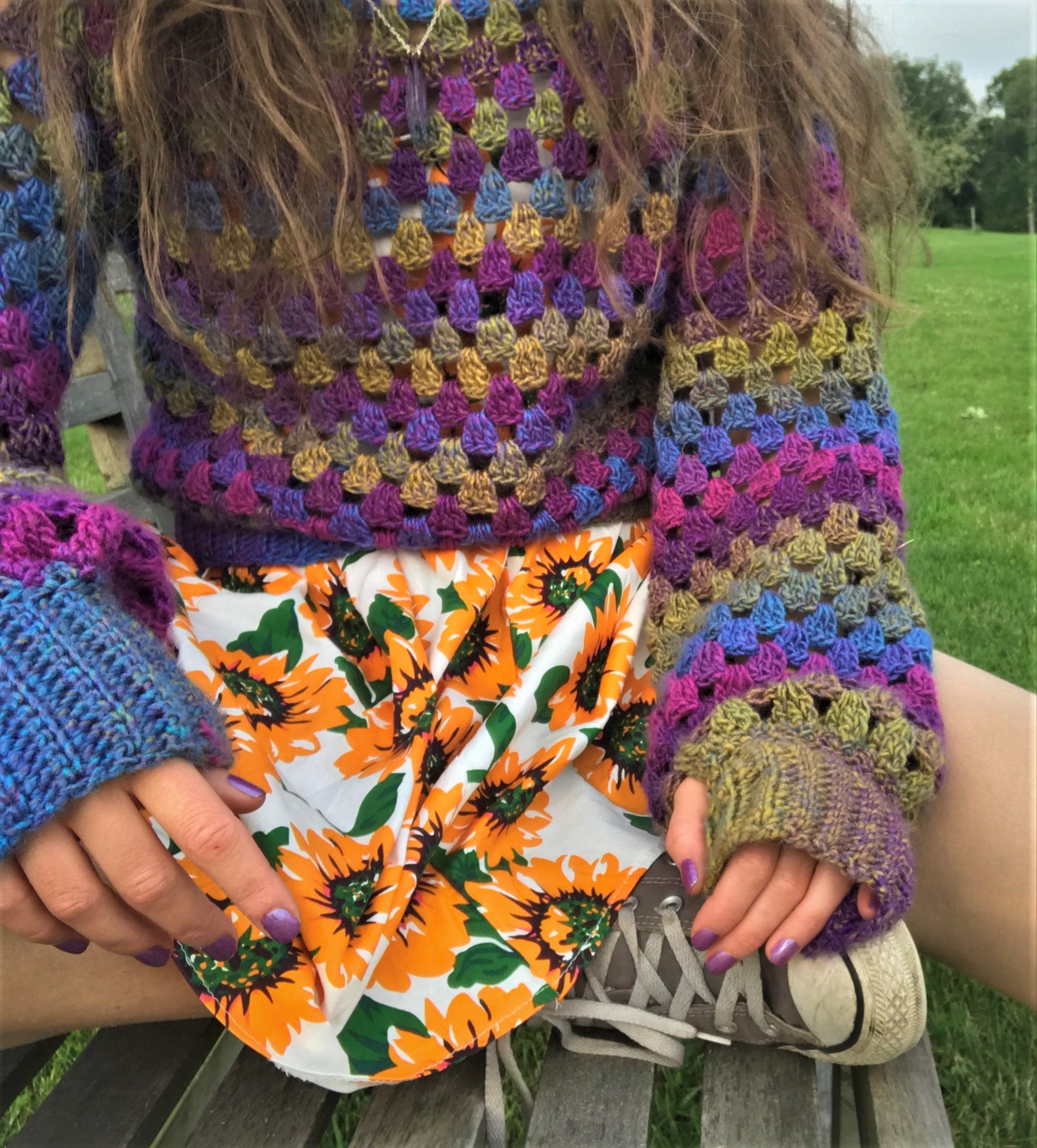 Ipomoea Granny Sweater PDF Instant Digital Download Crochet Etsy