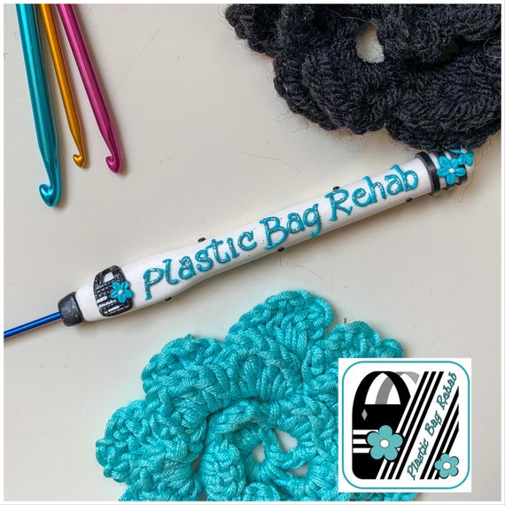 unique crochet gifts - personalized crochet hook bags and crochet