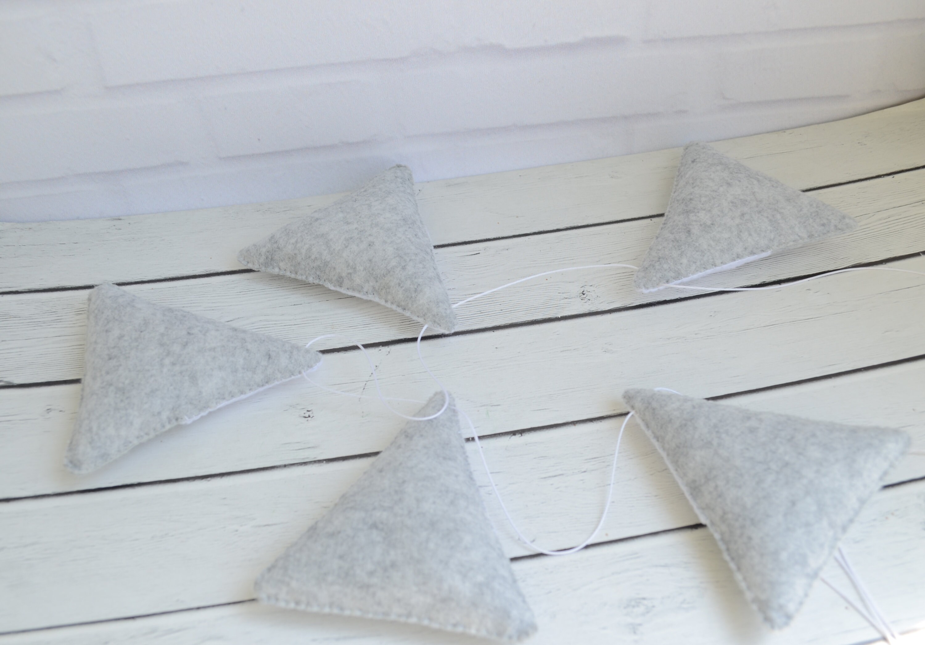 Mountain garland Felt mountain Mountain nursery decor Etsy