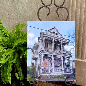 Ain't Dere No More...New Orleans Home Pre-Demolition 16x20 canvas