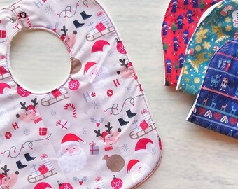 Christmas Bibs for baby, Christmas Gifts, Holiday Bibs, Baby Bibs, Baby Shower Gift