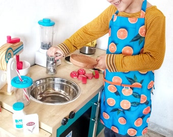 Kids Apron | Montessori Apron for Boy | Pretend Play Toddler Gift