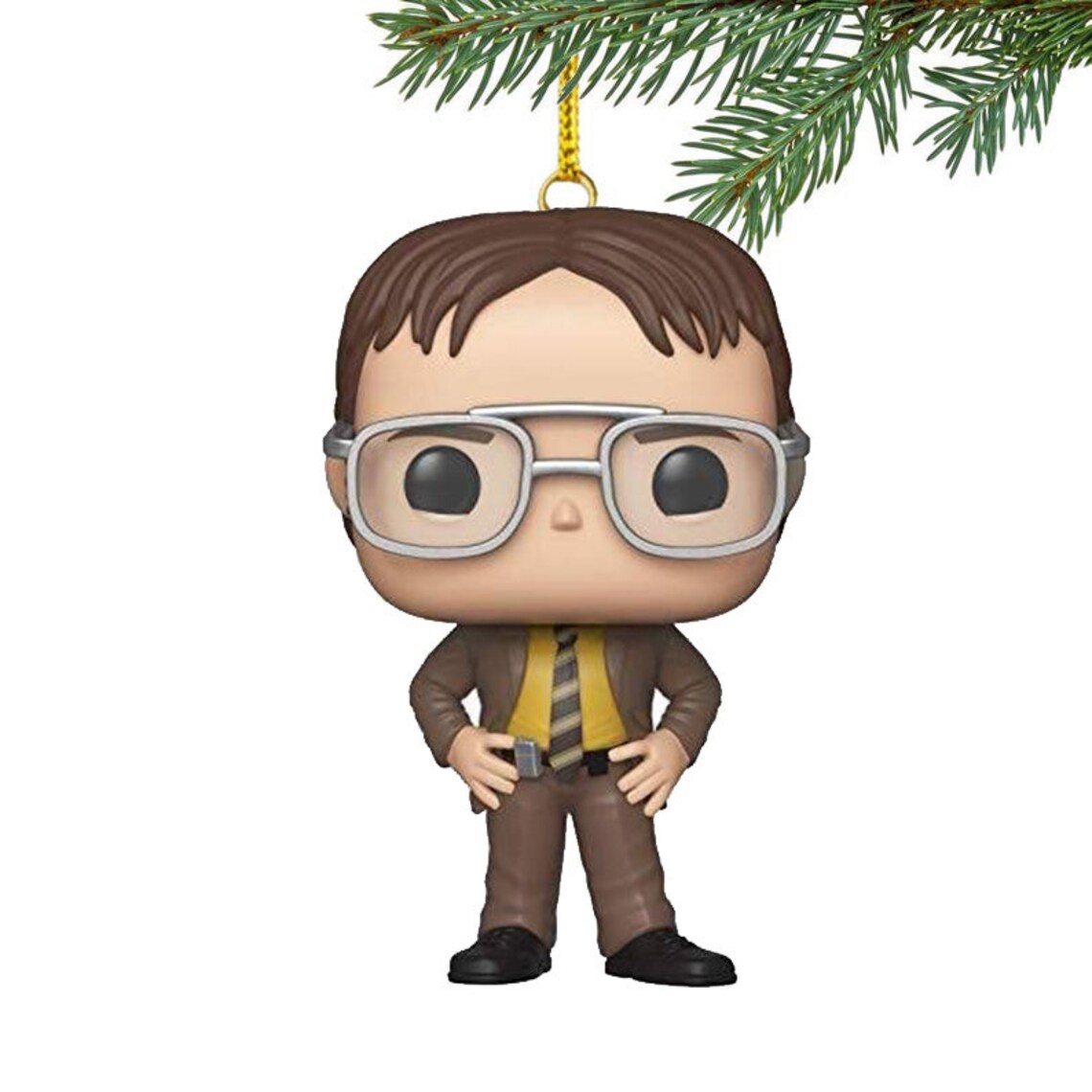 Dwight Schrute Christmas Ornament 