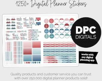 Cove Functional Mega Digital Sticker Set | iPad & Android