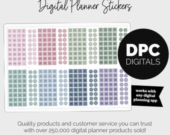 Garden Calendar Essentials Digital Planner Stickers | iPad & Android