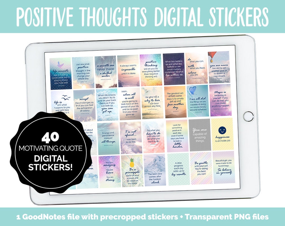 Affirmation Stickers for Planners and Journals Positive Encouragement Gift  Sticker Set I AM -  Israel