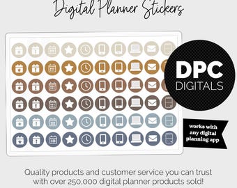 Orchard Icons Digital Planner Stickers | iPad & Android