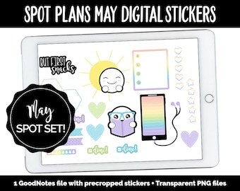 Digitale stickers voor Spot-abonnementen mei