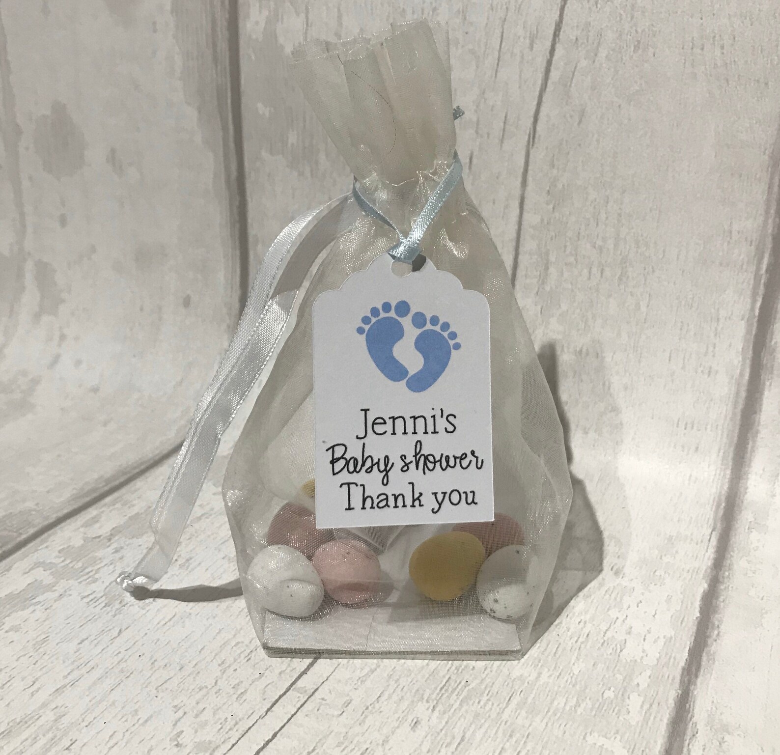 Baby Shower Gift Tag Baby Shower Party Favour Tag Thank You Etsy