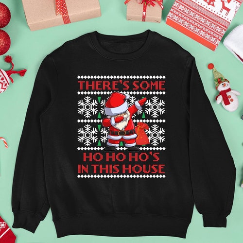Ugly Christmas Sweater Santa Claus I Do 