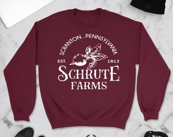 Beets Paper Farms Wild Bobby The Office Inspired Crewneck Sweatshirts for Fans Beets Paper Farms Wild Bobby The Office Inspired Crewneck Sweatshirts for Fans