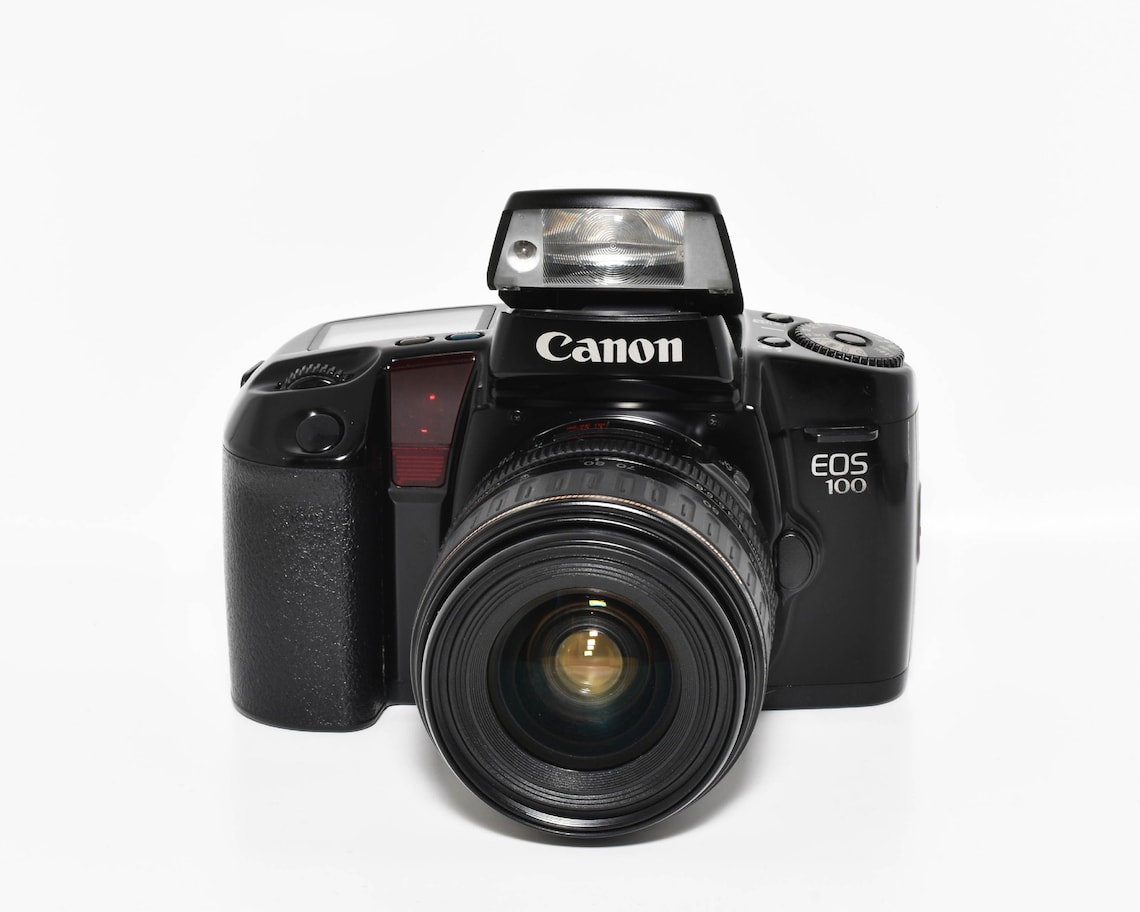 Canon Eos 100 35mm Film SLR Camera With Canon Zoom Lens EF Etsy
