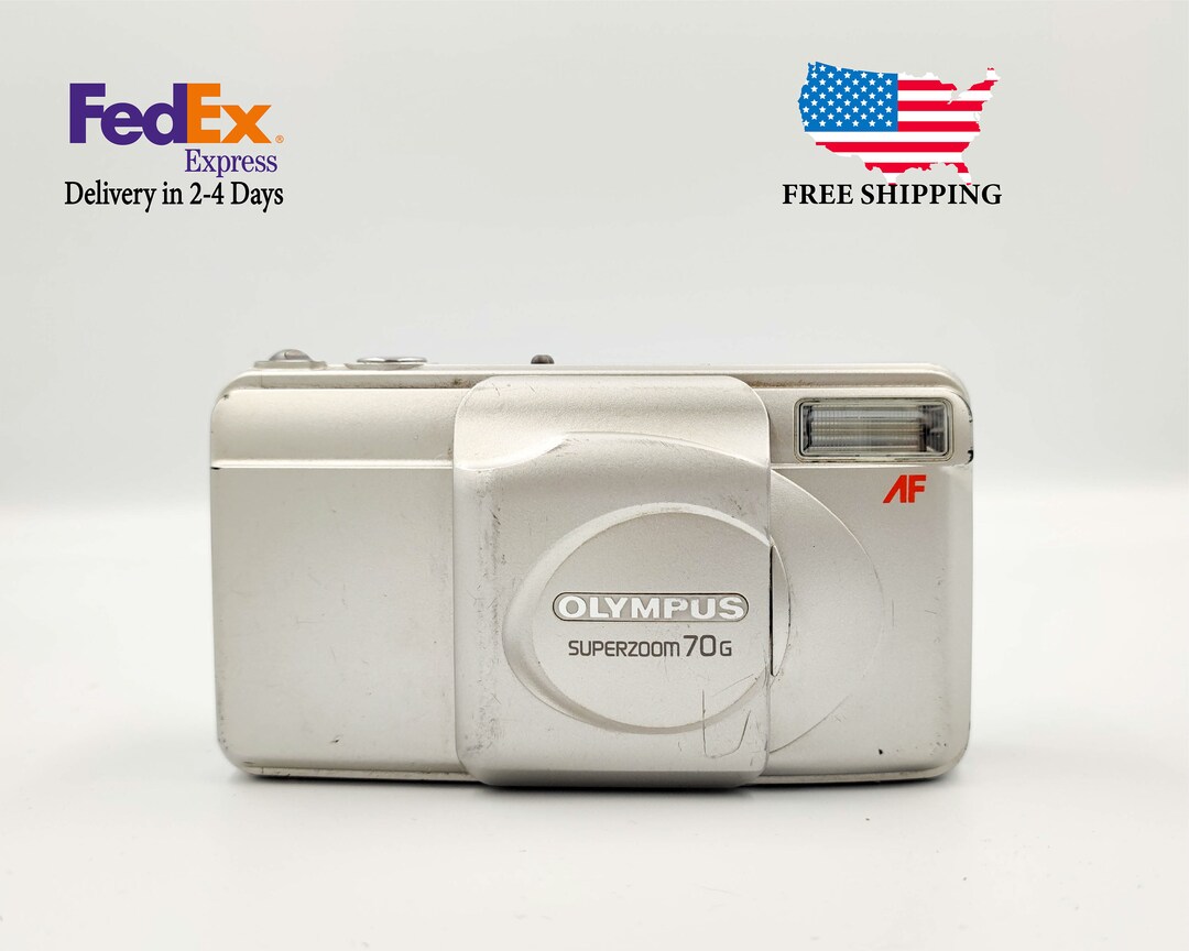 Olympus Superzoom 70G Point and Shoot 35mm Film Camera 3870mm Lens
