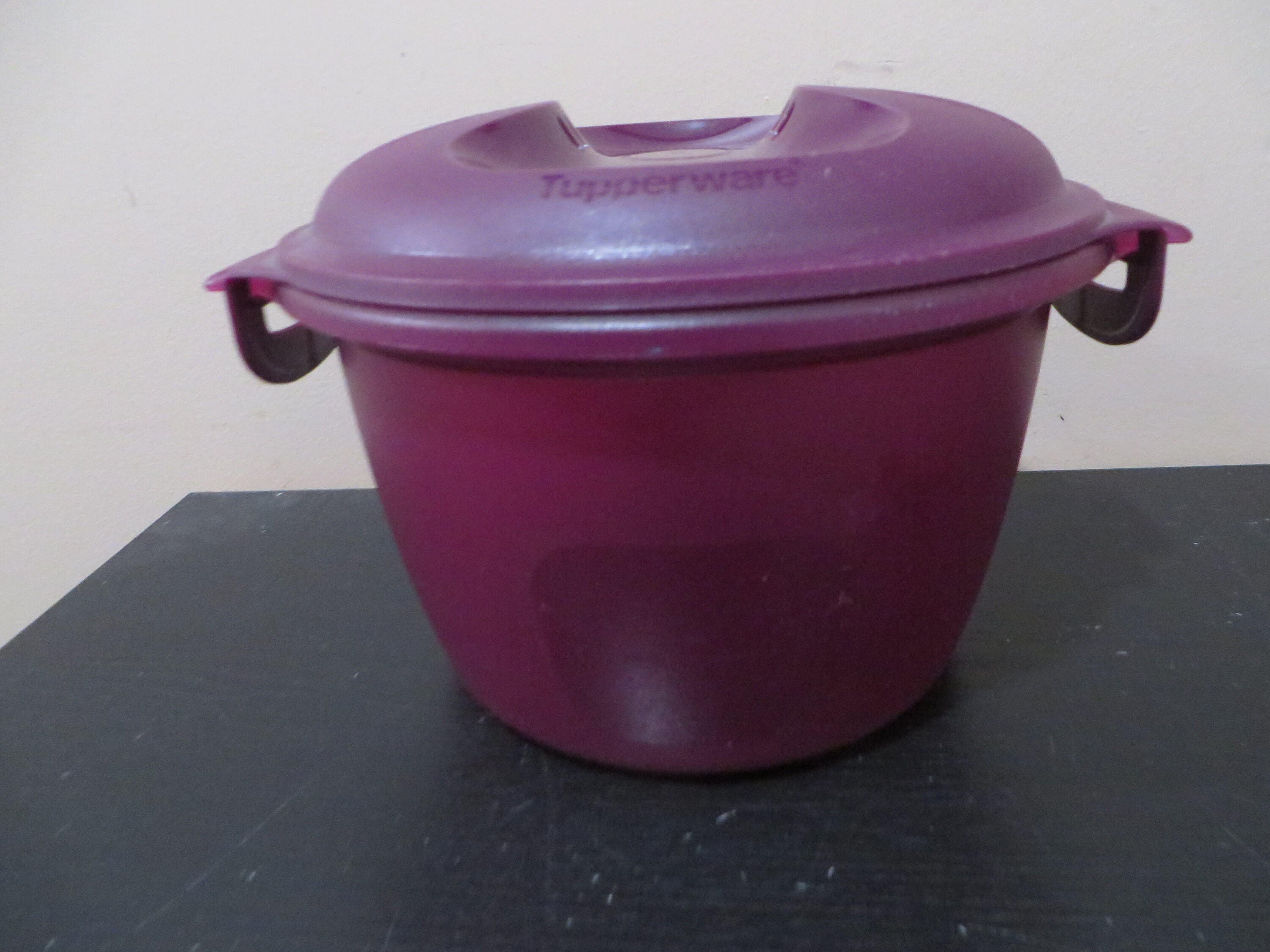 Afdeling sensor Altijd Tupperware Magnetron Rijstkoker Paars 2.2L of 9.25 kopjes - Etsy België